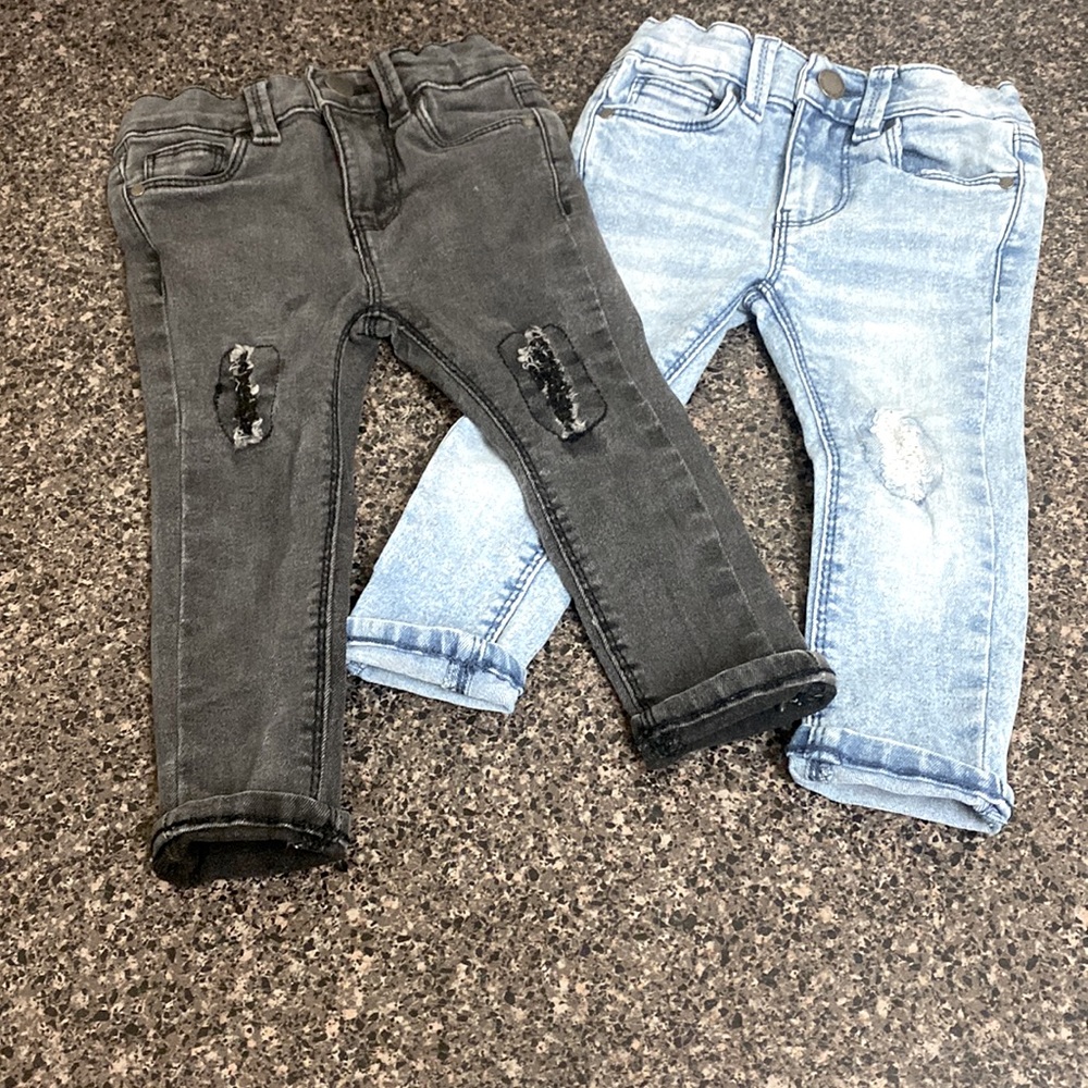 Cotton On Toddler Skinny Jeans Bundle 💙🖤